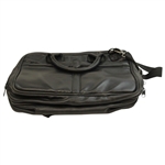 Augusta National Golf Club Masters Tournament Logo Black Leather Computer Bag