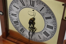 2013 Augusta National Golf Club Ltd Ed Employee Masters Gift Burlwood Clock