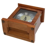 2013 Augusta National Golf Club Ltd Ed Employee Masters Gift Burlwood Clock