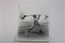 Six (6) Photos Of Joe Kirkwood Trick Shot Artist & Companion of Walter Hagen