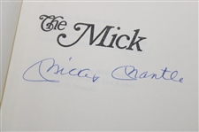 Mickey Mantle Signed Book with other Mantle Book JSA ALOA