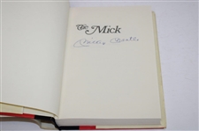 Mickey Mantle Signed Book with other Mantle Book JSA ALOA