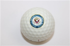 President Ronald Reagan Presidential Seal & Signature Spalding Logo Golf Ball in Original Box