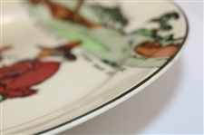 Royal Doulton Golf Themed Plate 'Every dog has his day, and every man his hour'