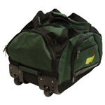 Masters Tournament Logo Large Green Roller Duffel Bag - Used