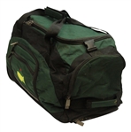 Masters Tournament Logo Large Green Roller Duffel Bag - Used