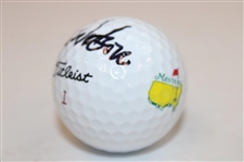 Tom Watson Signed Masters Logo Golf Ball JSA ALOA