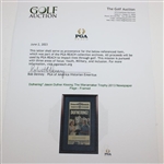 Dufnering!' Jason Dufner Kissing The Wanamaker Trophy 2013 Newspaper Page - Framed