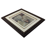 Vintage Child Golfer Print - Framed