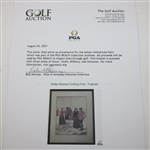 Keller Woman Golfing Print - Framed