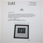 2003 Thistle Award Presentation - Framed 
