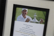 Jay Haas Champions Dinner 2009 PGA - Framed 