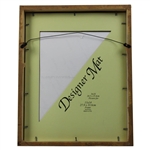 Walter Burkemo - Framed Pencil Sketch 