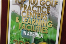 Top 100 Golf Practice Centers Award 2009