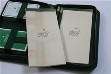 1964 Augusta National Masters Player/Member Gift - Bridge Set w/Cards, Pencil & Pads in Box