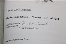 Thirty-One (31) Signed 1993 Limited Edition 95/398 'Texas Golf Legends' Book JSA ALOA