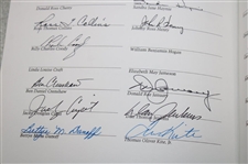 Thirty-One (31) Signed 1993 Limited Edition 95/398 'Texas Golf Legends' Book JSA ALOA