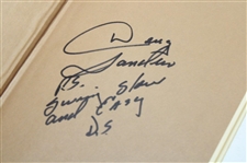 Doug Sanders Signed 1974 'Come Swing With Me My Life On And Off The Tour' Book JSA ALOA