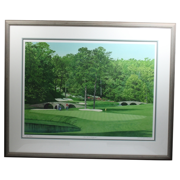 Ray Floyd Signed Ltd Ed #13/50 The 11th at Augusta Helen Rundell AP Print