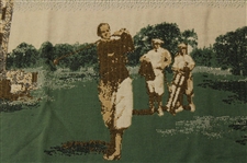 Scottish Golfer Themed Throw Blanket - Brad Bryant Collection