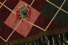 Scottish Golfer Themed Throw Blanket - Brad Bryant Collection