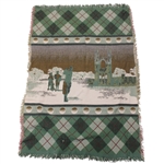 Scottish Golfer Themed Throw Blanket - Brad Bryant Collection