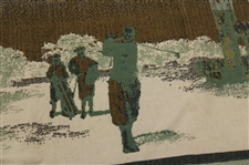 Scottish Golfer Themed Throw Blanket - Brad Bryant Collection