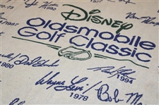 Brad Bryant's 1997 Disney Classic Champions Throw Blanket - Up to Tiger 96 Win