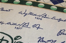 Brad Bryant's 1997 Disney Classic Champions Throw Blanket - Up to Tiger 96 Win