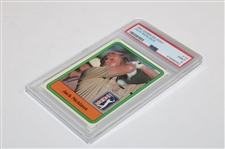 Jack Nicklaus 1981 Donruss PGA Tour Golf Card #13 PSA MINT 9