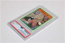 Jack Nicklaus 1981 Donruss PGA Tour Golf Card #13 PSA MINT 9