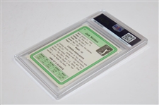 Jack Nicklaus 1981 Donruss PGA Tour Golf Card #13 PSA MINT 9