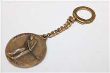 1953 2nd Annual National Golf Day Medal w/Chain - Julius Boros