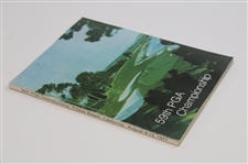 1977 PGA Championship at Pebble Beach Program - Lanny Wadkins Winner