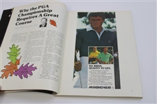 1978 PGA Championship at Oakmont Country Club Program - John Mahaffey Winner