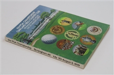 1979 PGA Championship at Oakland Hills CC Program - David Graham Winner