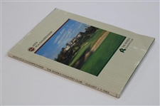 1983 PGA Championship at Riviera Country Club Program - Hal Sutton Winner