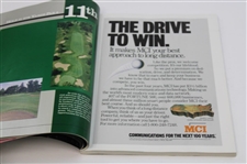 1986 PGA Championship at Inverness Club Program - Bob Tway Winner