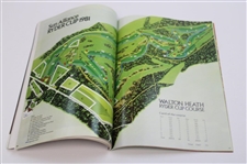 1981 Ryder Cup at Walton Heath Golf Club Program
