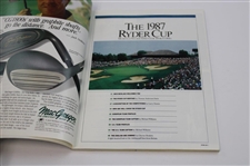 1987 Ryder Cup at Muirfield Village Golf Club Program