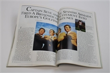 1997 Ryder Cup at Valderrama Golf Club Program