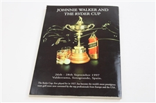 1997 Ryder Cup at Valderrama Golf Club Program