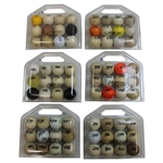 Six (6) Dozen Various Logo, Course & Player Logo Golf Balls - World Golf Hall of Fame Collection
