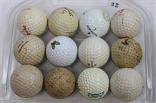 Six (6) Dozen Various Logo, Course & Player Logo Golf Balls - World Golf Hall of Fame Collection