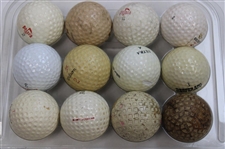 Six (6) Dozen Various Logo, Course & Player Logo Golf Balls - World Golf Hall of Fame Collection