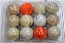 Six (6) Dozen Various Logo, Course & Player Logo Golf Balls - World Golf Hall of Fame Collection