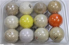 Six (6) Dozen Various Logo, Course & Player Logo Golf Balls - World Golf Hall of Fame Collection
