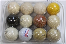 Six (6) Dozen Various Logo, Course & Player Logo Golf Balls - World Golf Hall of Fame Collection