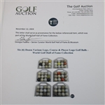 Six (6) Dozen Various Logo, Course & Player Logo Golf Balls - World Golf Hall of Fame Collection