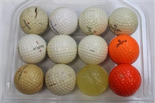 Six (6) Dozen Various Logo, Course & Player Logo Golf Balls - World Golf Hall of Fame Collection
